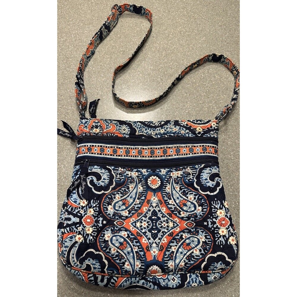VERA BRADLEY Purse BAG CROSSBODY MARRAKESH Hipster Crossbody Retired 2015